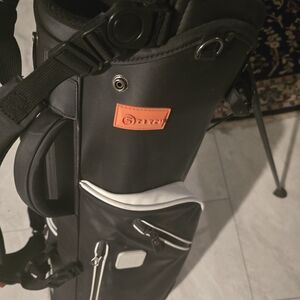 Sleek Black Golf Bag by Stitch Golf